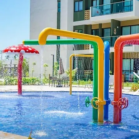 Mana Beach Experience - Flat Com 2 Quartos Sendo Uma Suite 2 Vagas De Garagem -Muro Alto A 300 Metros Da Praia -Com Vista Para A Piscina E Mar Porto de Galinhas Exterior photo