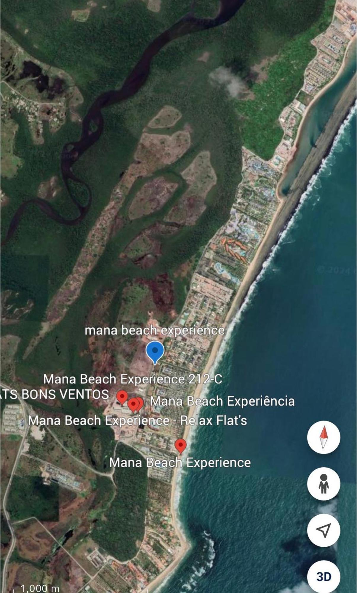 Mana Experience - Flat Com 2 Quartos Sendo Uma 2 Vagas De Garagem -muro Alto A 300 Metros Da -com Vista A Piscina E Mar Apartment Porto de Galinhas