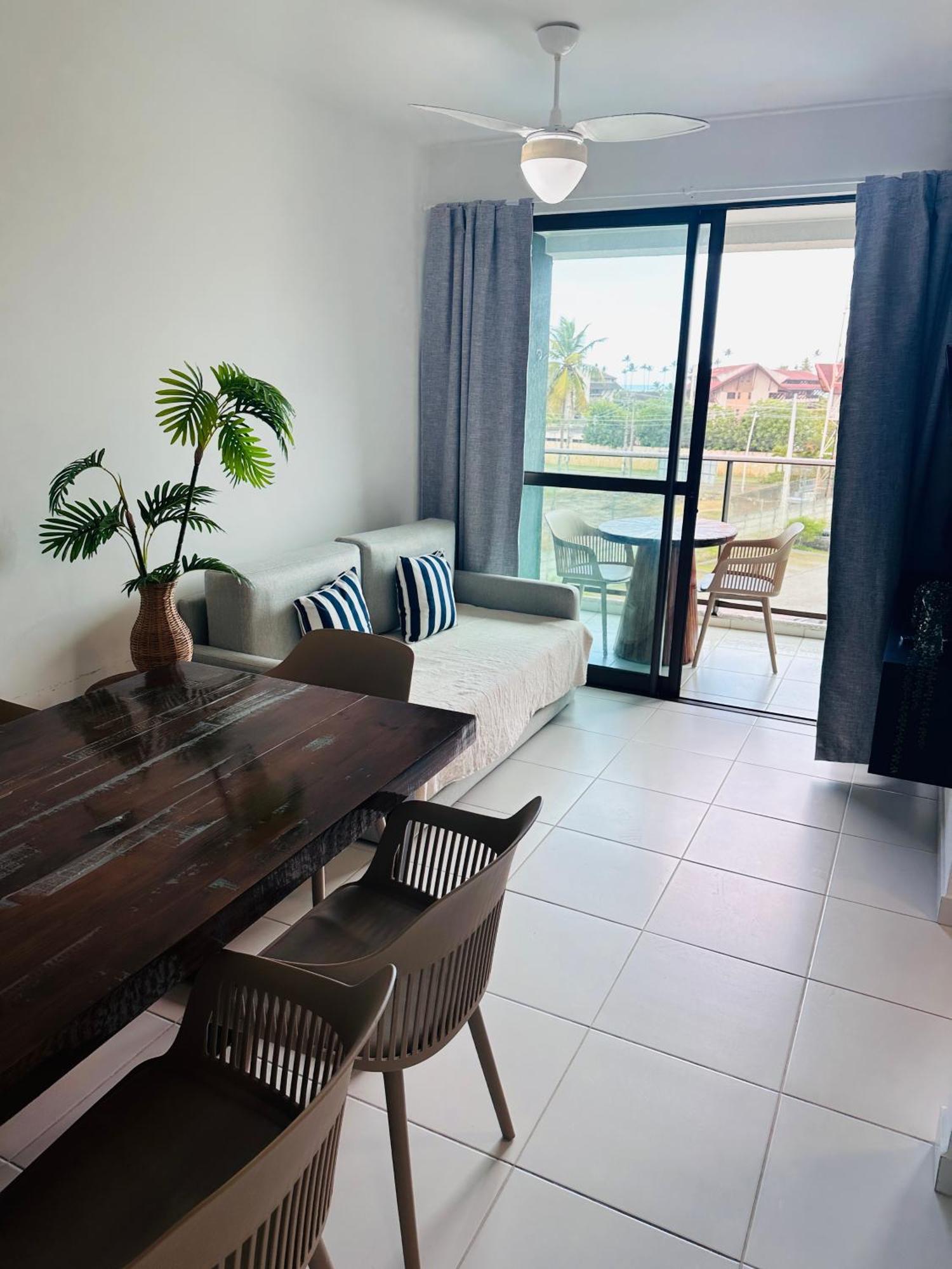 Mana Experience - Flat Com 2 Quartos Sendo Uma 2 Vagas De Garagem -muro Alto A 300 Metros Da -com Vista A Piscina E Mar *